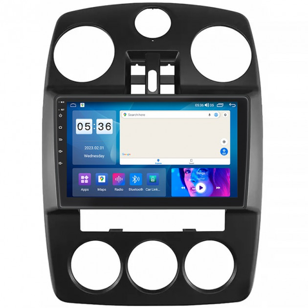 Штатная магнитола Lesko для Chrysler PT Cruiser 2000-2010 экран 9" 2/32Gb CarPlay 4G Wi-Fi GPS Prime