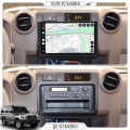 Штатная магнитола Lesko для Toyota Land Cruiser 70 Series 2009-2020 экран 9" 4/64Gb 4G Wi-Fi GPS Top