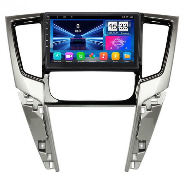 Штатная магнитола Lesko для Mitsubishi L200 V Рестайлинг ver. 2 2019-2023 экран 9" 1/16Gb Wi-Fi GPS Base