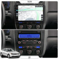 Штатная магнитола Lesko для Volkswagen Jetta V ver. 2 2005-2011 экран 10" 2/32Gb 4G Wi-Fi GPS Top