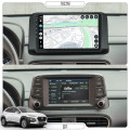 Штатная магнитола Lesko для Hyundai Kona I Рестайлинг 2020-2021 экран 10" 2/32Gb CarPlay 4G Wi-Fi GPS Prime