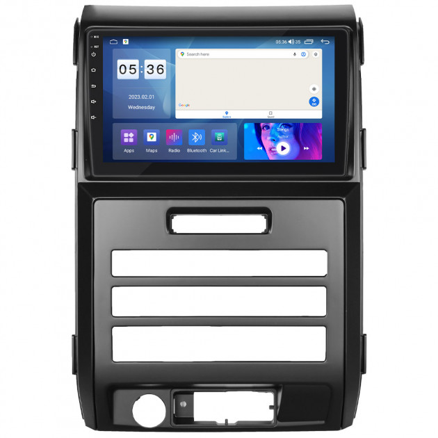 Штатная магнитола Lesko для Ford F-150 XII 2008-2014 экран 9" 2/32Gb CarPlay 4G Wi-Fi GPS Prime