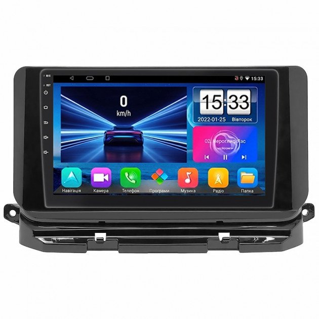 Штатная магнитола Lesko для Skoda Octavia IV (A8) 2019-2024 экран 10" 1/16Gb Wi-Fi GPS Base