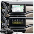 Штатная магнитола Lesko для Skoda Octavia IV (A8) 2019-2024 экран 10" 4/32Gb 4G Wi-Fi GPS Top
