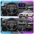 Штатная магнитола Lesko для Audi Q5 I (8R) ver. High 2008-2012 экран 9" 2/32Gb 4G Wi-Fi GPS Top