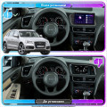 Штатная магнитола Lesko для Audi Q5 I (8R) Рестайлинг ver. High 2013-2017 экран 9" 2/32Gb Wi-Fi GPS Base