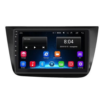 Штатная магнитола Lesko для SEAT Altea I 2004-2009 экран 9" 2/32Gb Wi-Fi GPS Base