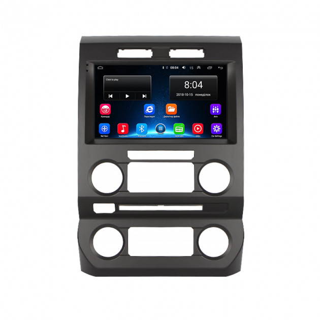 Штатная магнитола Lesko для Ford F-150 XIII 2014-2018 экран 9" 2/32Gb Wi-Fi GPS Base