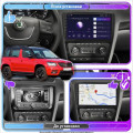 Штатная магнитола Lesko для Skoda Yeti I Рестайлинг type B 2013-2018 экран 10" 4/64Gb 4G Wi-Fi GPS Top