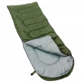 Спальный мешок для туризма 0021 210*75 см Green  2,4 кг