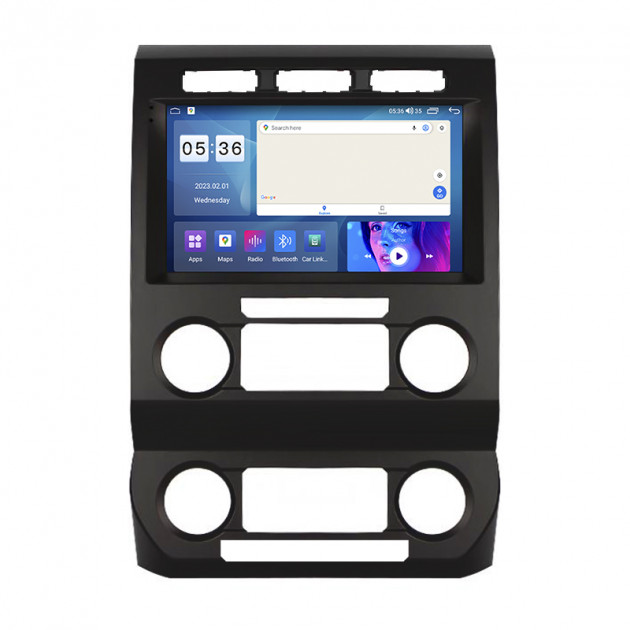 Штатная магнитола Lesko для Ford F-150 XIII Рестайлинг type B 2017-2020 экран 9" 2/32Gb CarPlay 4G Wi-Fi GPS Prime