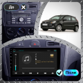 Штатная магнитола Lesko для Ford Fiesta Mk5 2002-2008 экран 9" 4/64Gb 4G Wi-Fi GPS Top