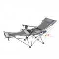 Раскладное кресло шезлонг SW233 Gray