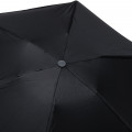Мини-зонт 190T карманный с чехлом капсулой Black