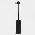 Мини-зонт 190T карманный с чехлом капсулой Black
