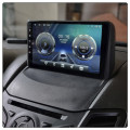 Штатная магнитола Lesko для Ford Fiesta Mk6 Рестайлинг 2012-2019 экран 9" 2/32Gb CarPlay 4G Wi-Fi GPS Prime