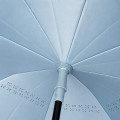 Зонт наоборот Up-Brella 1160 трость обратного сложения Smoke Blue