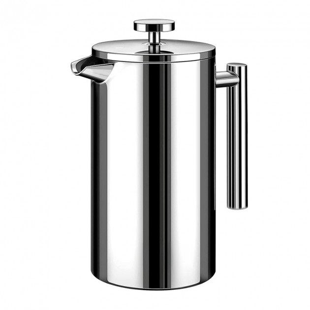 Кофейный заварник френч-прес Choxila 12256 800 мл Silver