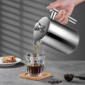 Кофейный заварник френч-прес Choxila 12256 800 мл Silver
