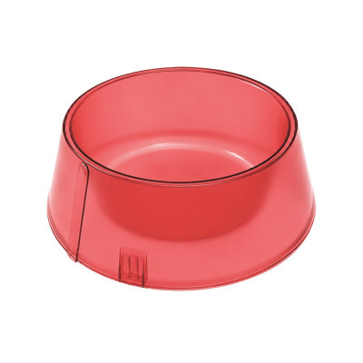 Миска для собак котов Taotaopets 07A6601 пластиковая Red 15 см
