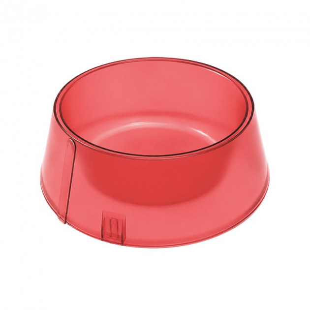 Миска для собак котов Taotaopets 07A6601 пластиковая Red 15 см