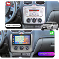 Штатная магнитола Lesko для Ford Focus II Рестайлинг 2007-2011 экран 9" 4/64Gb CarPlay 4G Wi-Fi GPS Prime