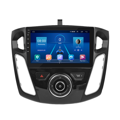 Штатная магнитола Lesko для Ford Focus III 2011-2015 экран 9" 2/32Gb 4G Wi-Fi GPS Top