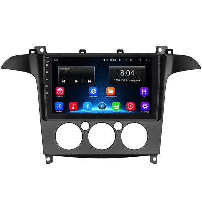 Штатная магнитола Lesko для Ford Galaxy II 2006-2010 экран 9" 2/32Gb Wi-Fi GPS Base