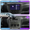 Штатная магнитола Lesko для Ford Galaxy II 2006-2010 экран 9" 4/64Gb CarPlay 4G Wi-Fi GPS Prime
