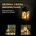 Гірлянда роса 10 метрів крапля на батарейках на 100 led білий дріт жовтий 100L10MWY