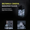 Світлодіодна гірлянда Роса 3 метри на батарейках 30 led нитка на зеленому дроті біла 30L3MGW