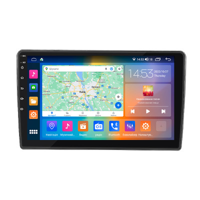 Штатная магнитола Lesko для Ford Kuga I 2008-2013 экран 9" 2/32Gb CarPlay 4G Wi-Fi GPS Prime