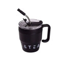 Термочашка Coffee & Tea з трубочкою чорна HP-14-23B