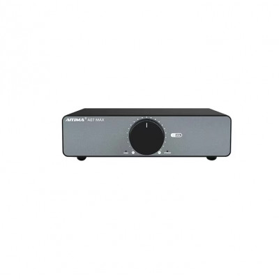 Підсилювач звуку AIYIMA A07 MAX black + блок живлення 48V. AUX, 300Wx2 (TPA3255)