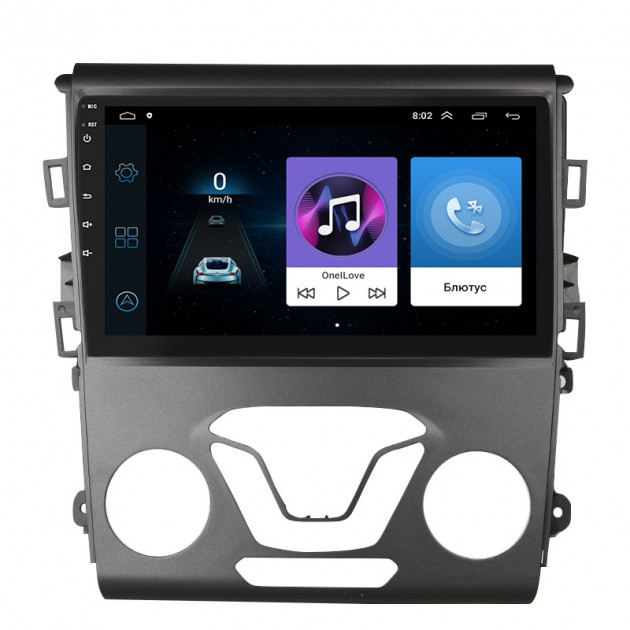 Штатная магнитола Lesko для Ford Mondeo V 2014-2019 экран 9" 1/16Gb Wi-Fi GPS Base