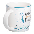 Кружка порцелянова з написами 450 (мл) Happy holidays dad RX-N240278HD