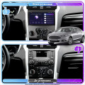 Штатная магнитола Lesko для Ford Mondeo V 2014-2019 экран 9" 4/64Gb 4G Wi-Fi GPS Top