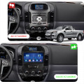 Штатная магнитола Lesko для Ford Ranger III 2011-2015 экран 9" 4/64Gb 4G Wi-Fi GPS Top
