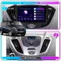 Штатная магнитола Lesko для Ford Tourneo Custom I Рестайлинг 2017-н.в. экран 9" 4/64Gb CarPlay 4G Wi-Fi GPS Prime