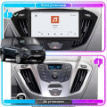 Штатная магнитола Lesko для Ford Tourneo Custom I Рестайлинг 2017-н.в. экран 9" 4/64 QLED CarPlay 4G Wi-Fi GPS 360 Prime