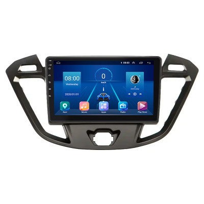 Штатная магнитола Lesko для Ford Tourneo Custom I Рестайлинг 2017-н.в. экран 9" 2/32Gb 4G Wi-Fi GPS Top