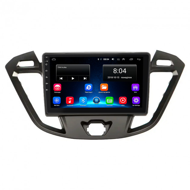 Штатная магнитола Lesko для Ford Transit Connect II 2012-2018 экран 9" 2/32Gb Wi-Fi GPS Base