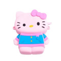Дитяча силіконова сумочка Hello Kitty 13*10*3 см Рожева HP-55-1P