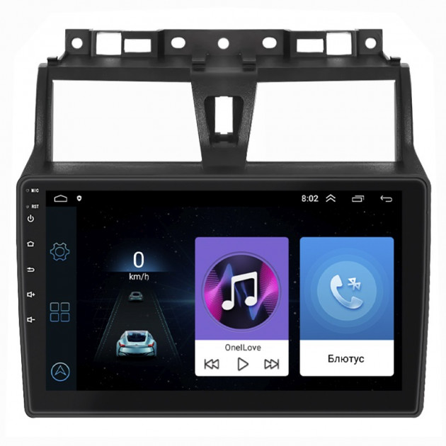 Штатная магнитола Lesko для Geely Emgrand EC7  2016-2018 экран 9" 1/16Gb Wi-Fi GPS Base