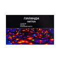 Новорічна гірлянда кімнатна нитка 22 м 220 LED чорний провід Білий W220LED22MBW