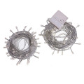 Новорічна гірлянда штора 2х2 м 80 LED кімнатна білий провід Жовтий ZWM2280LEDY