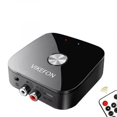Bluetooth-ресивер Vikefon T68 з пультом керування. Bluetooth 5.4