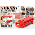 Мультипекар 6 в 1 Sokany SK-BBQ-836 700 Вт антипригарне покриття Червоний