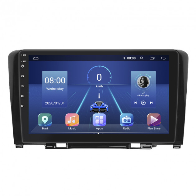 Штатная магнитола Lesko для Great Wall Hover H6  2011-2017 экран 9" 6/128Gb 4G Wi-Fi GPS Top