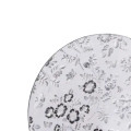 Килимок для сервірування столу Flowers 38 см, срібло HP-36327-12G